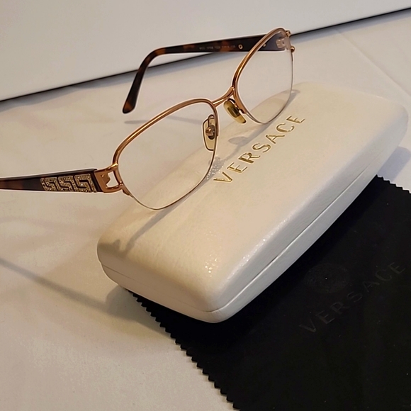Versace Accessories - 🐈‍⬛ 2/$100 VERSACE  Semi-Rimless Prescription Eyeglasses